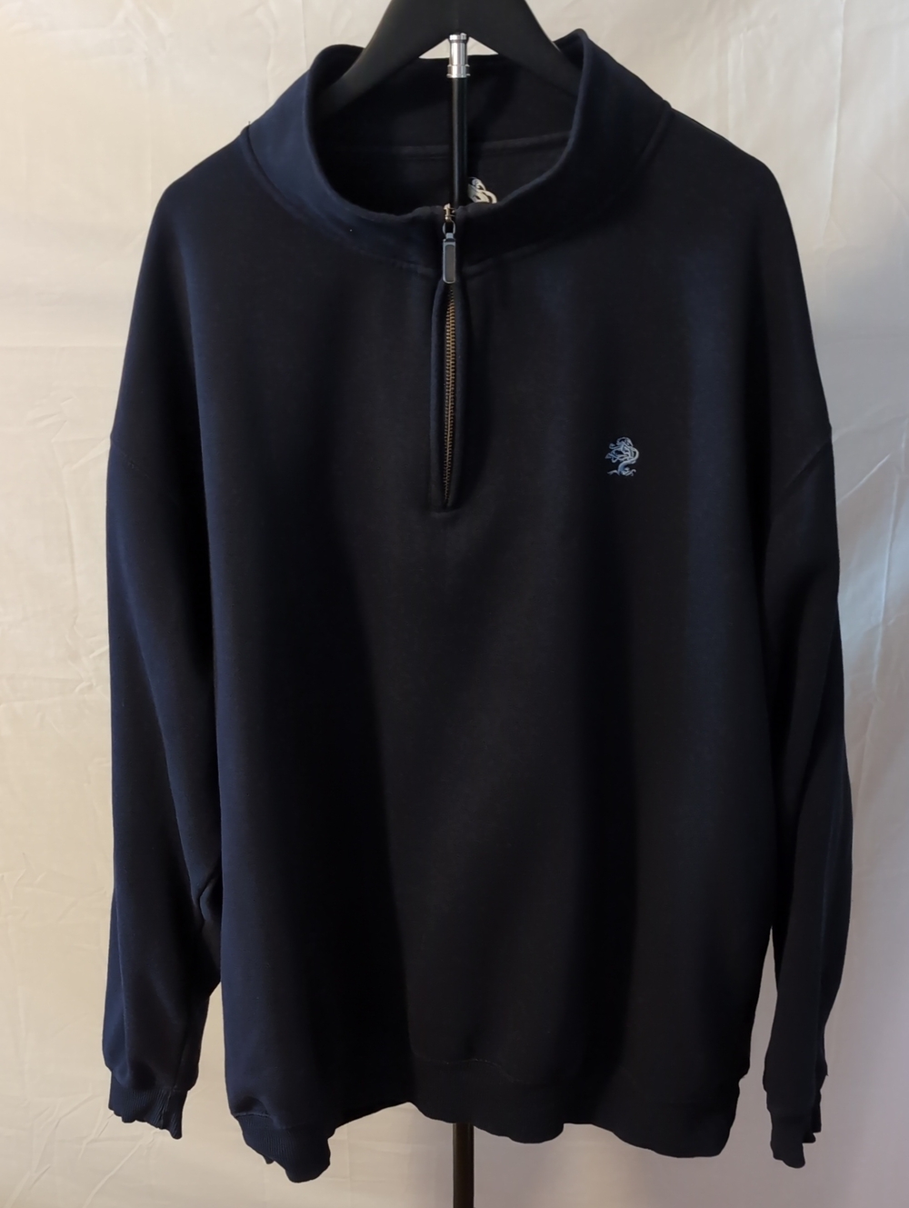 Tree House Brewing Co. Heavyweight Quarter-Zip Pullover - Navy Blue - Size 2XLAu